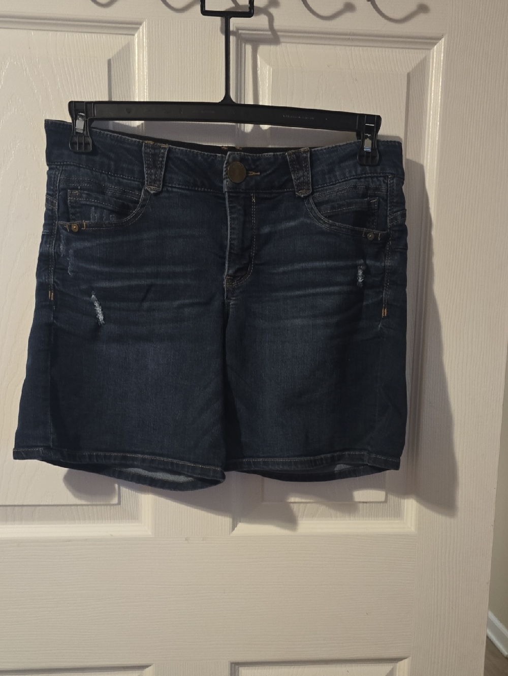 Democracy Dark Blue Denim Jean Shorts